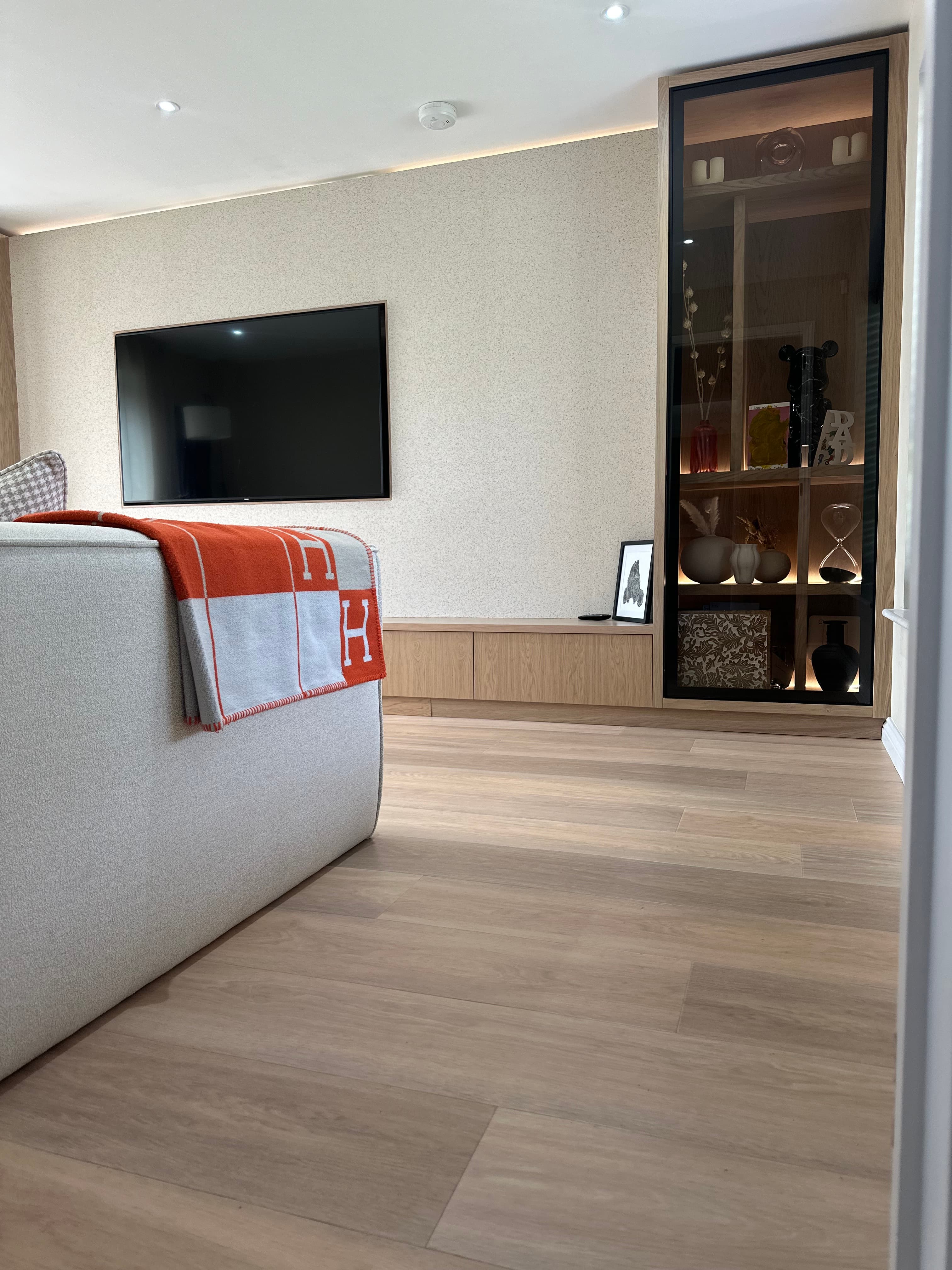 LVT flooring waterproof demonstration